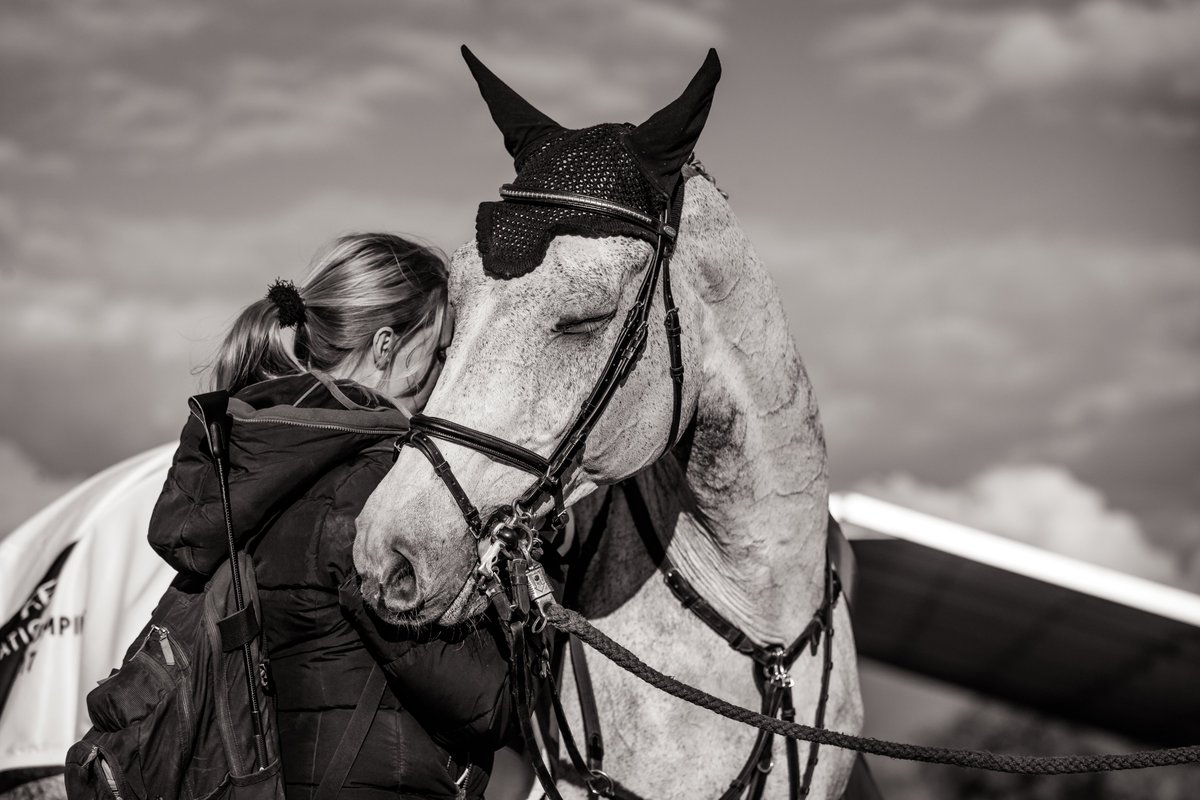 “You see a horse with your eyes, but you feel a horse with your soul.” 💜 

📸 ©FEI/ Christophe Tanière