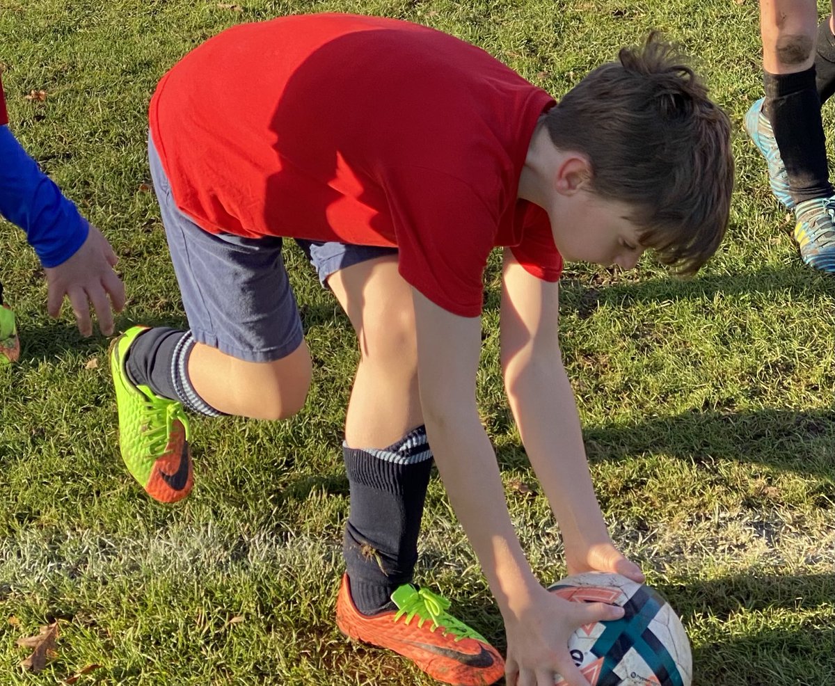 Tristan playing footie for his local team@on Saturday ⁦<a href="/stkbournemouth/">St Katharine's</a>⁩  #sport #60minutesexerciseperday #getactive