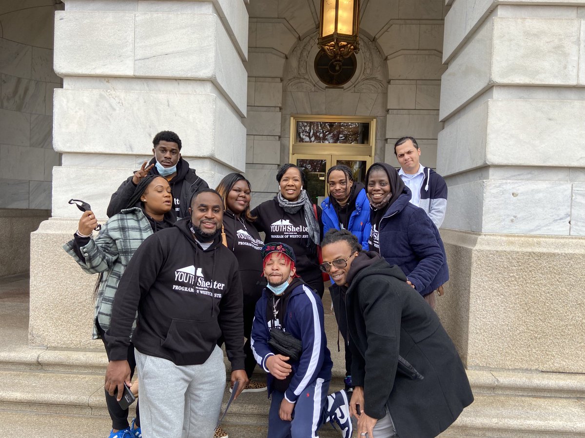 ⁦<a href="/ysow4youth/">Youth Shelter Program of Westchester</a>⁩ at the ⁦<a href="/visitthecapitol/">U.S. Capitol</a>⁩ with the team and graduates of the program.  #history