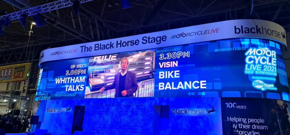 Diamondcoatings's tweet photo. From new electric motorcycles to new electric visors! It's been another great day at the motorcycle show - @motorcyclelive  - See you tomorrow - and thanks for coming today, it's been a pleasure! 😎👍

#heatedvisor #diamondcoatings #VISIN #bikebalance #motorcyclelive #BikeSure https://t.co/0FsdYgx5D8