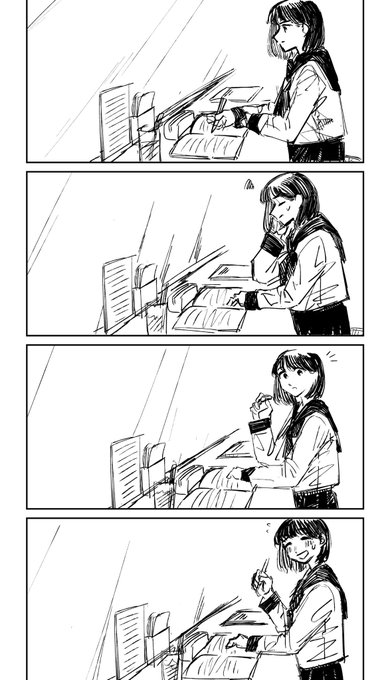好きな人
 #創作漫画  #創作百合 