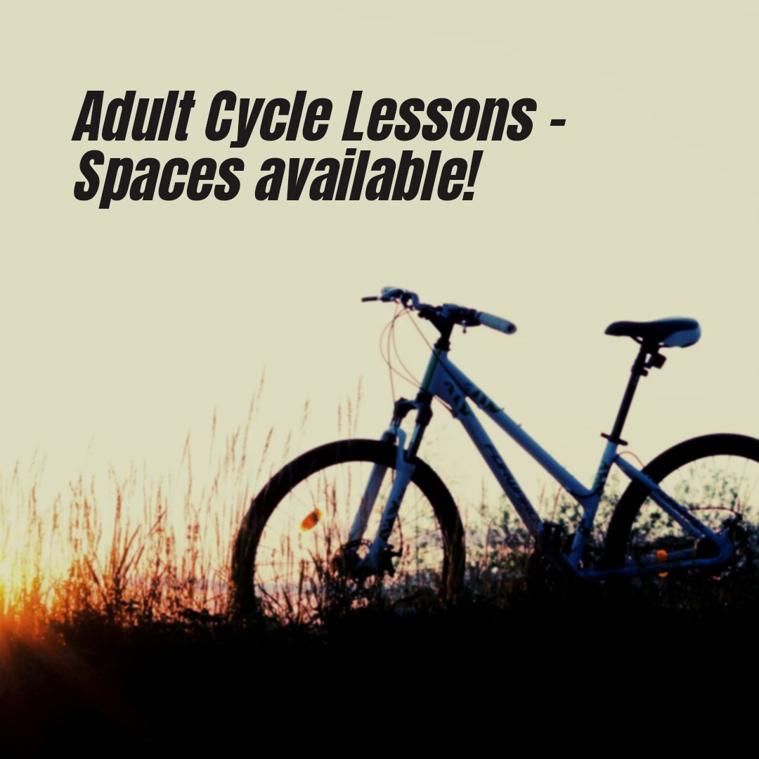 CyclingCapital's tweet photo. Spaces available on our last 2 weeks of Free adult cycle lessons before the festive break. https://t.co/hZ01f2q4Wk https://t.co/M5TOqPUckr