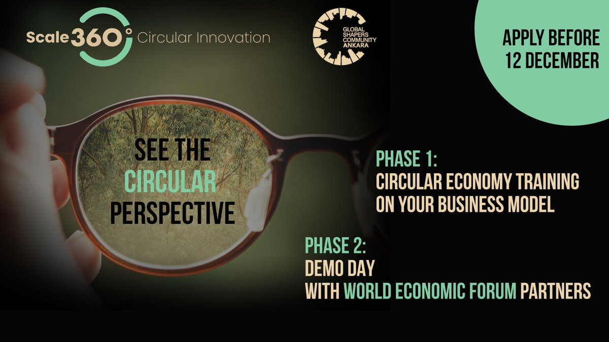 🛍️Online searches for sustainable goods rose by 71% in the last 5 years.

🍀It's time to go #sustainable in your business!

Join us at #Scale360Turkey to meet with our partners and see your business model with a #circular perspective.

⏰Apply by 12 Dec 👇
lnkd.in/eepqNShn