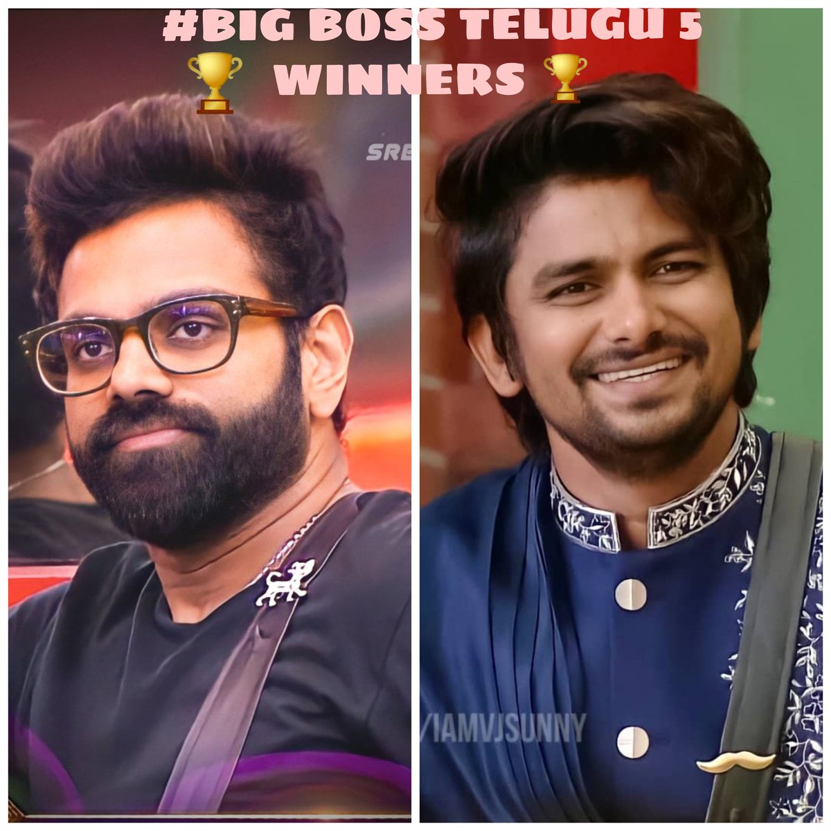 Srikant55971241's tweet photo. #BiggBossTelugu5 WINNERS EDHI FIX 🏆 #SarkaruVaariPataa #PushpaTrailer #BheemlaNayakOnJan12th #radheshyamfirstsingle #RRRMovie https://t.co/NItK805RDz