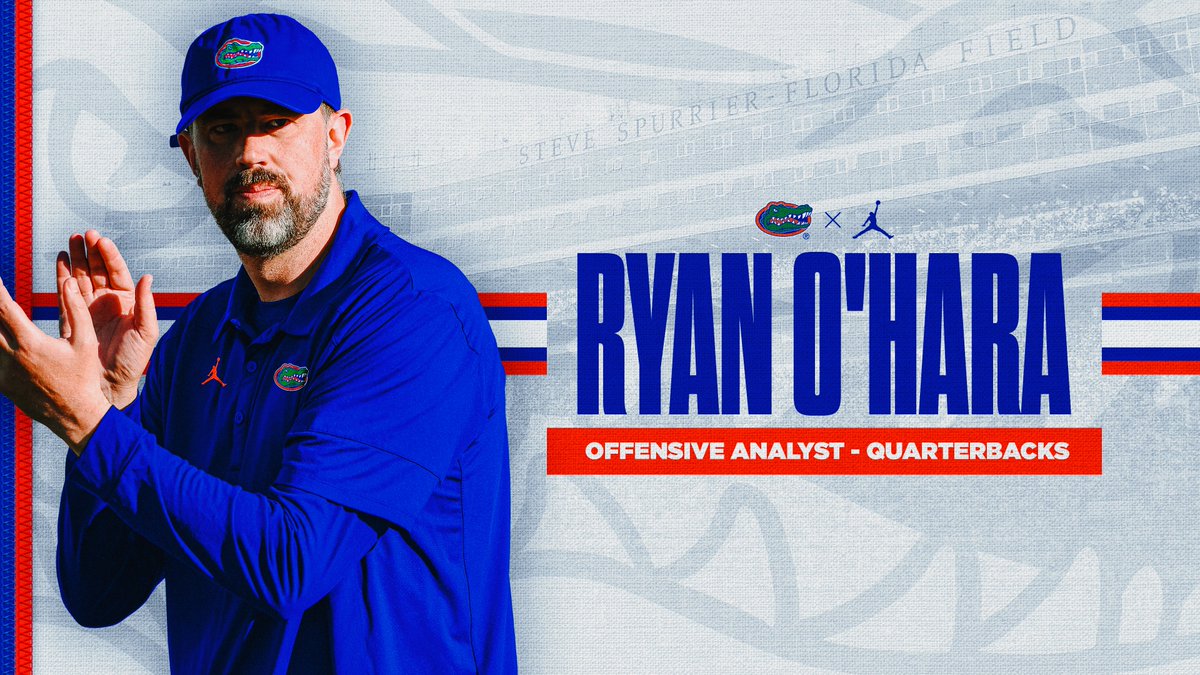 GatorsFB's tweet image. Welcome @CoachRyanO to The Swamp! ⬇️
floridagators.com/news/2021/12/6…