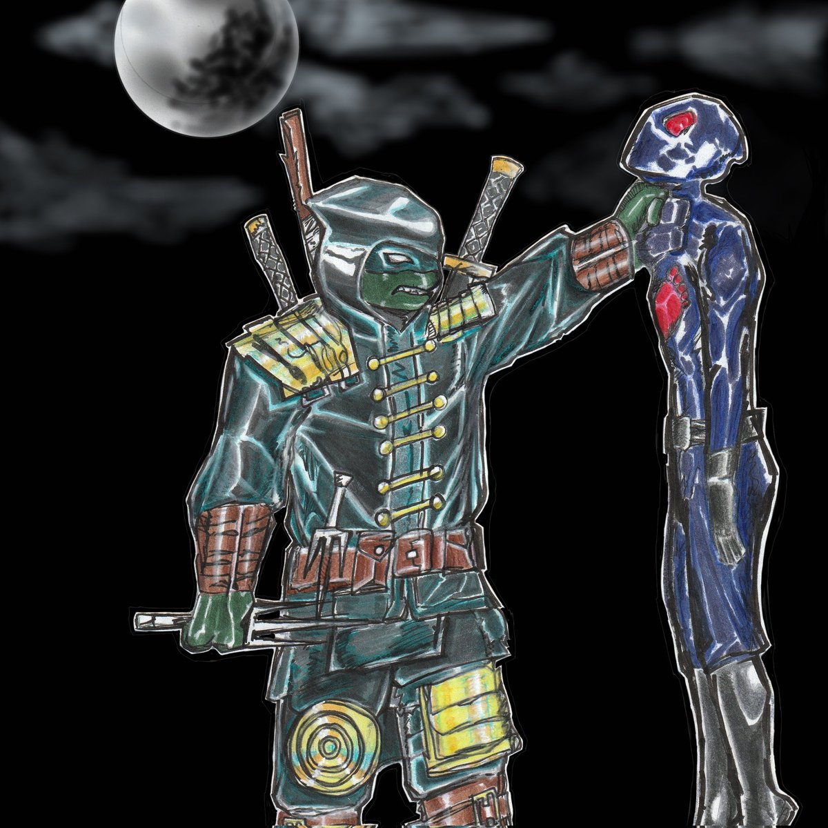 shoguncomics21's tweet photo. #thelastronin #teenagemutantninjaturtles #Michelangelo #idw https://t.co/0Sn5kfrDyw