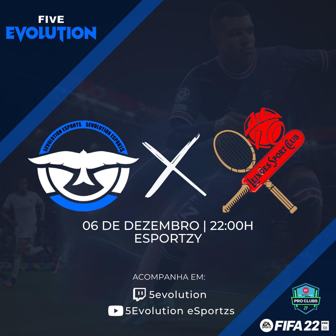 5EvolutionE's tweet image. DIA DE JOGO 🔥🦅5️⃣

🏆 - Esportzy - Gold 
⚽ - Leixões Sport Club
⏰ - 22:00
📺 - twicth.tv/5Evolution

"ALL TOGETHER TO THE TOP".

#Go5Evo