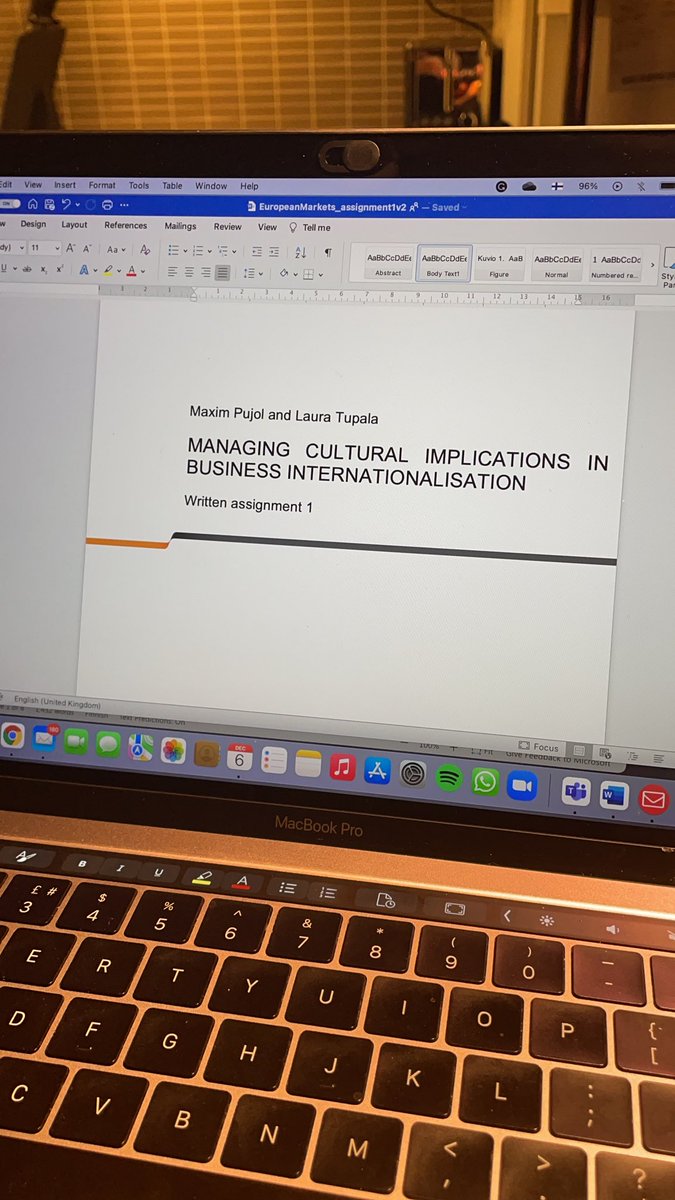 Another assignment done 🤩 <a href="/MetropoliaBiz/">Metropolia Business School</a> #bba