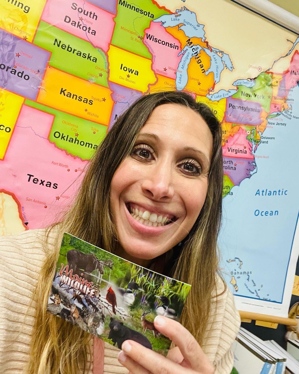 I cannot explain how excited I am right now! We received our first Gingerbread Man sighting! On 12/2 he was in Maine. We’re not sure where he and Zen Cat are now, but we’re hoping to get more postcards soon! Hint. Hint. Feel free to send some too! <a href="/Carmelschools/">Carmel Central School District</a> <a href="/MPES_Principal/">mikekirk</a>