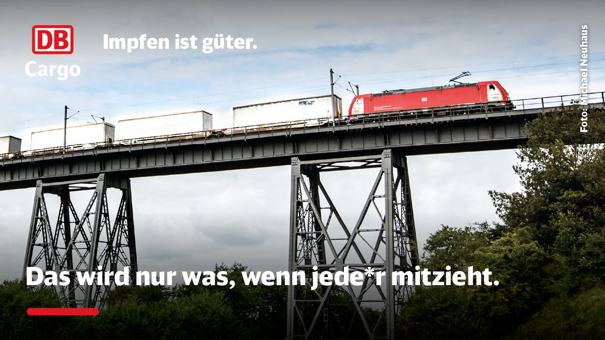 DB Cargo (@db_cargo) on Twitter photo Abfahrt für den Impfschutz. 
#ZusammenGegenCorona Abfahrt für den Impfschutz. 
#ZusammenGegenCorona