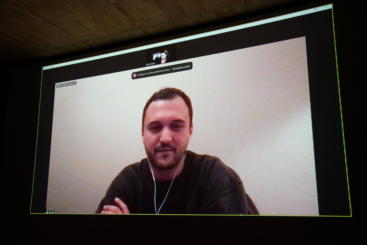 PassaggidAutore's tweet photo. Ieri abbiamo proiettato i film della Sezione Sarajevo Film @28th_sff Festival e abbiamo intervistato il regista di BRUTALIA, Manolis Mavris.

#passaggidautore2021 https://t.co/iOmseVzVaD