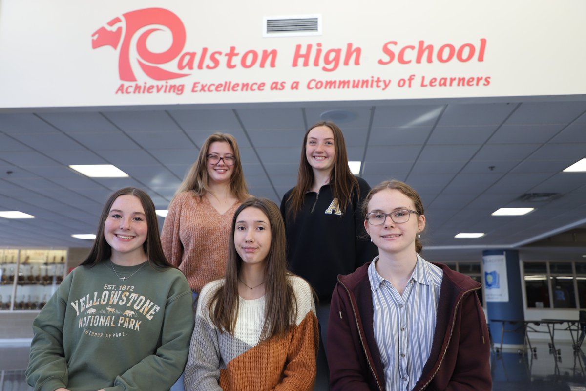 RalstonSchools's tweet photo. @RalstonHS Softball Academic All-Conference: Kamille Adler, Kailey Walsh, Sarah McCarty, Lexi Paskach, &amp; Madyson Rueth. https://t.co/rd5Uud9Sbu