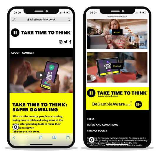 Take Time To Think tweet media