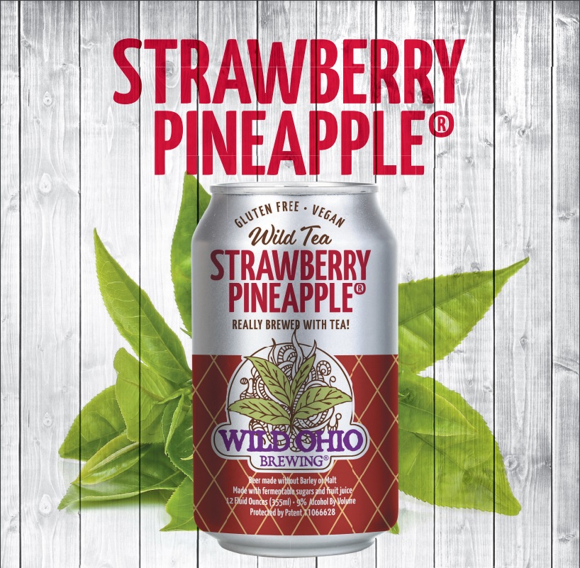 BevDistCLE's tweet photo. Another delicious brew from @wildohiobrewing- Strawberry Pineapple Wild Tea - 9% ABV! The newest flavor combines the richness of strawberries with the sweetness and tartness of pineapple. #bevdistcle #cleveland #wildohio #teabeer #localohio #drinklocal https://t.co/6fhl40qQUe