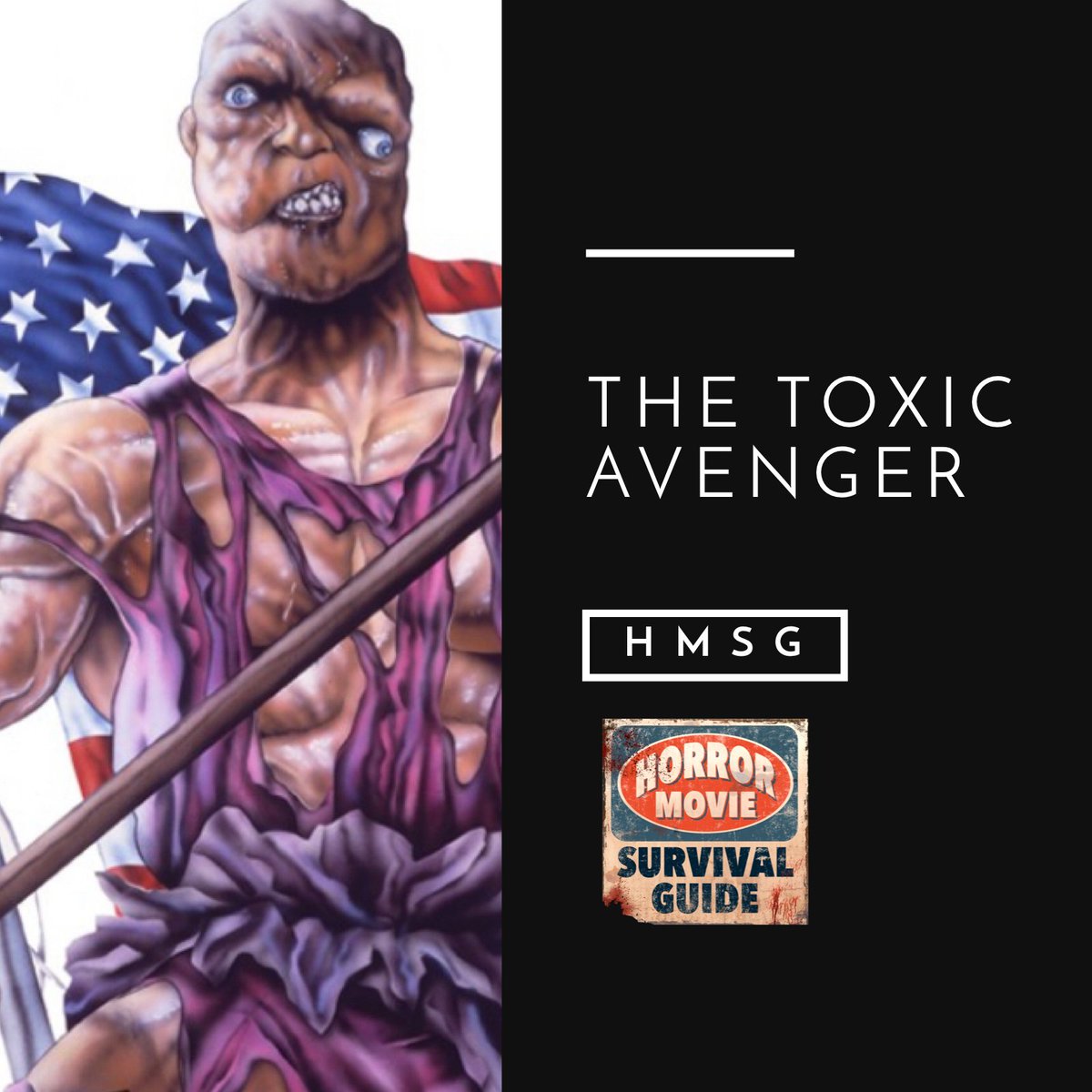 juliacmarchese's tweet photo. Our final pick from @WeRIntoSurvival's Sound Editor @SierraRein is a true cult classic - @lloydkaufman & @Troma_Team's TOXIC AVENGER (1984)! Delightfully gory, it pushes the limits to offend everyone on the planet. Tell me your thoughts on Toxie! 😍
https://t.co/29ip5crQTq https://t.co/hPOD22dn2b