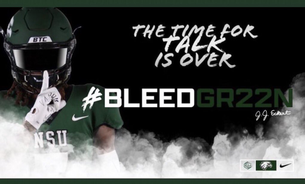 aidanjcrawford's tweet image. God is watching over me!! After a great talk with @CoachZAllen, I’m excited to announce I’ve received an offer from NSU💚