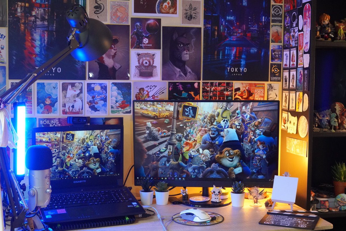 fainisyo's tweet image. Mon décors de ma chaîne YouTube Le Puits Animé ! J&apos;y parle d&apos;animation ! N&apos;hésitez pas d&apos;ailleurs si ça intéresse ! 👀🙏
youtube.com/channel/UCvUuk…

#PhilipsHue #smartlightning