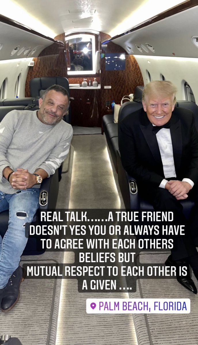 There was a private Trump fundraiser at the Naples Airport on Friday.  Tickets started at $10K. Trump flew with Adam Weitsman, a person who does crypto  mining.