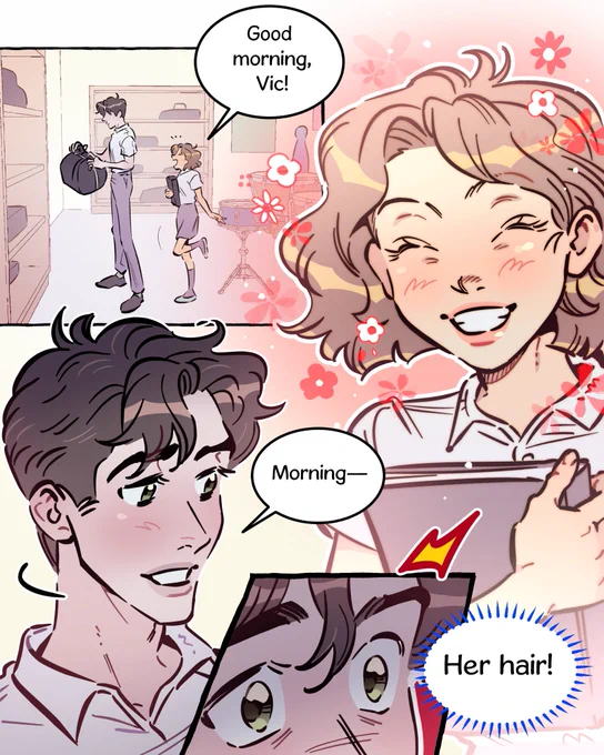 His reaction 😘💕 