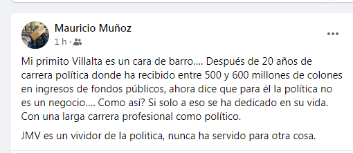 Roger_Retana's tweet photo. El Director de Opol hace un violento ataque a Villalta como burócrata. https://t.co/SvDlupreG3