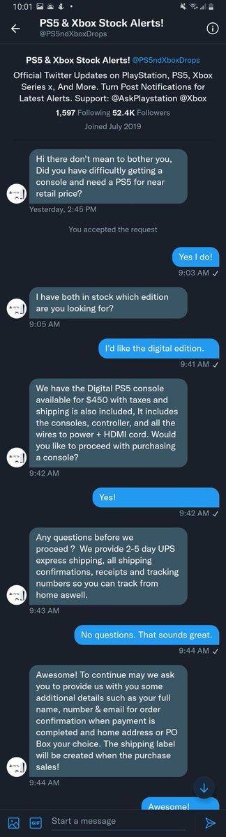 PS5_Scam_Banner tweet media