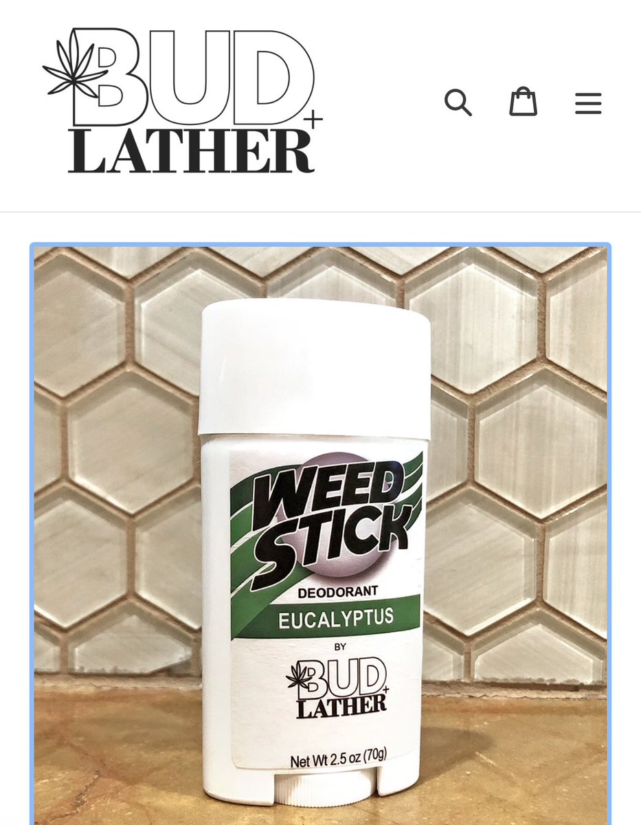 BudandLather's tweet photo. We are proud to announce our latest offering: Weedstick Deodorant 
After a lengthy prototype phase, &amp; with the help of our amazing testers, we have finalized the formula in our latest creation
Weedstick Deodorant is available in 14g and 70g. 
#Weedstick #AllNatural #Handcrafted https://t.co/G7zLp4AHEr