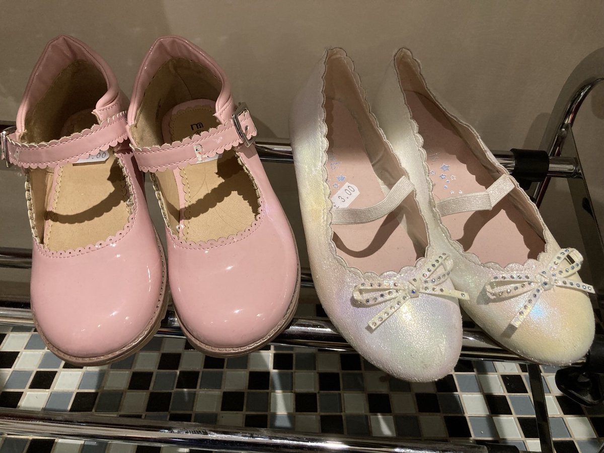 MidDorsetMencap's tweet photo. On the sixth day of Christmas Mid Dorset Mencap gave to you… Party shoes for girls! 
#Mencap #Dorchester #shoes #girls #party #christmasiscoming #getreadytoparty https://t.co/8d8WwxXV30