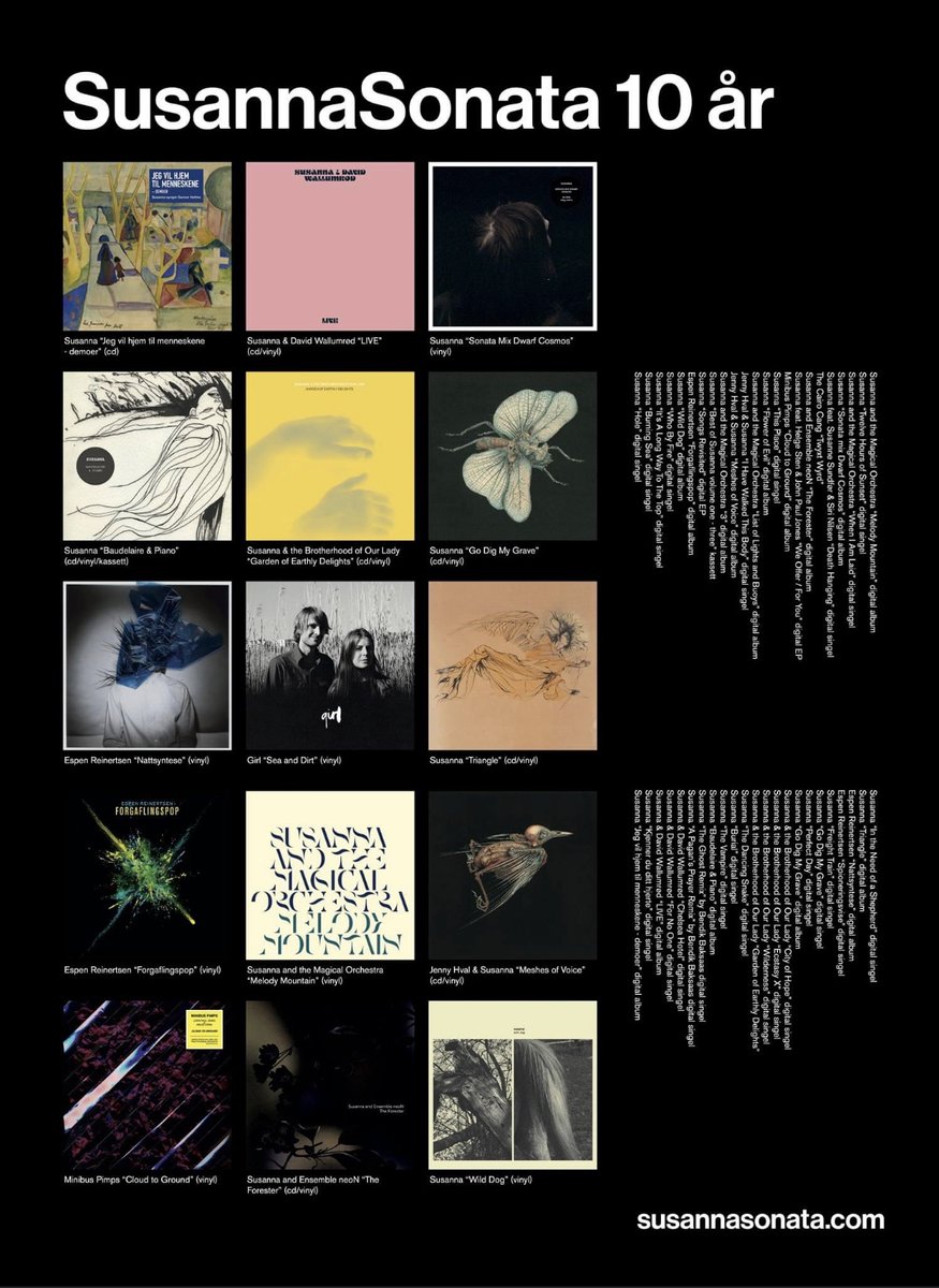 WHOA 🥳We have a 10 year jubilee ! ! !  💥💥💥
It has been fun and exhausting, and there is no stopping ❤
Thank you for following and supporting an independent label!