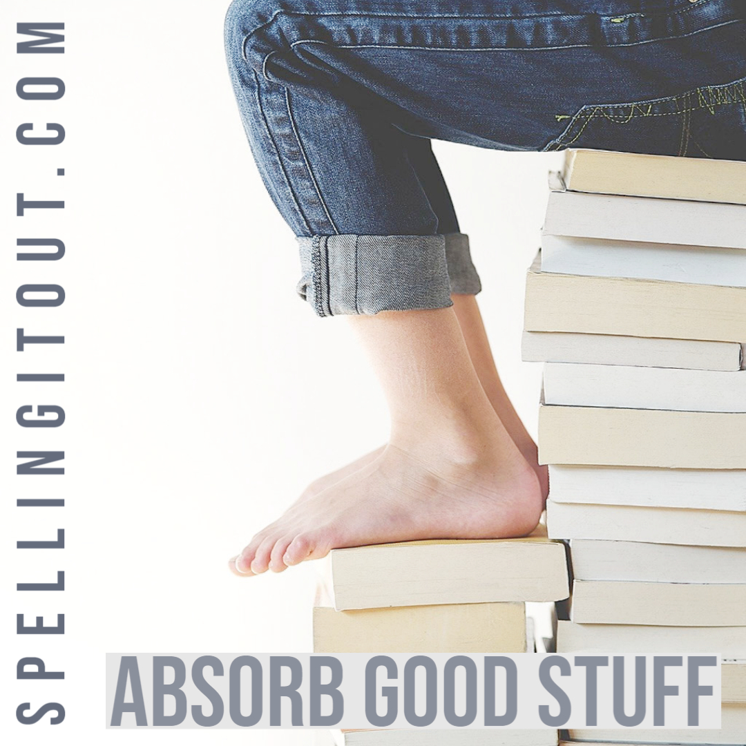spellingit's tweet photo. absorb good stuff
#qualityoflife
#takeinthegood https://t.co/LV5NHUyZo4