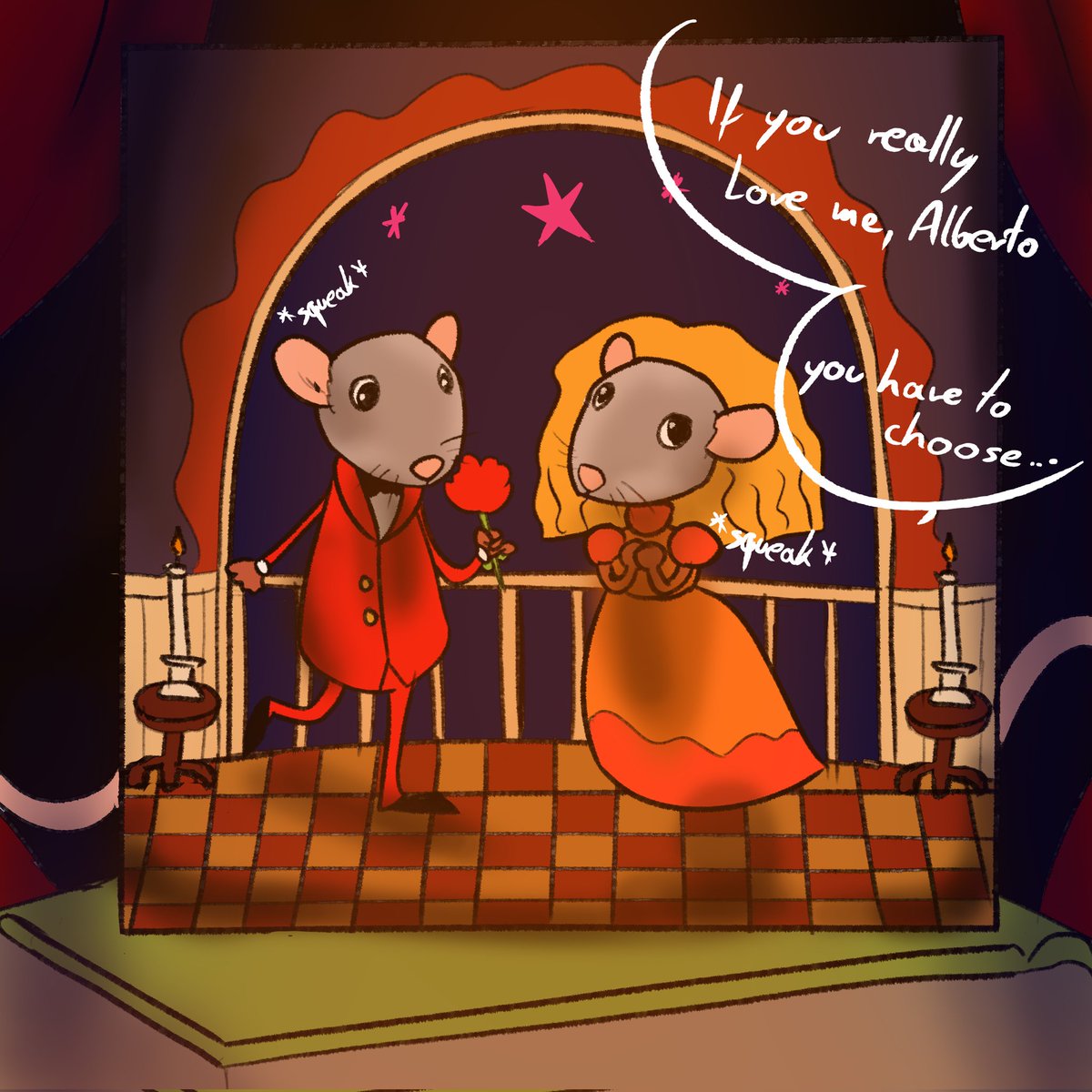 Aronair0's tweet photo. So here is Dolores listening to one of Bruno's telenovelas... I had to

#encanto #doloresmadrigal #brunomadrigal #aronair #fanart https://t.co/Nk1gZ8SQoy