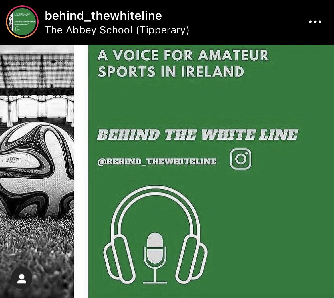 Be sure to catch up with the Behind The White Line podcast on Spotify to get a sense of the history of sport at The Abbey School. Special guests include our PE & Irish teacher Mr Hanley along with Conor O Brien, a past student & All Ireland Winner! 🇳🇬