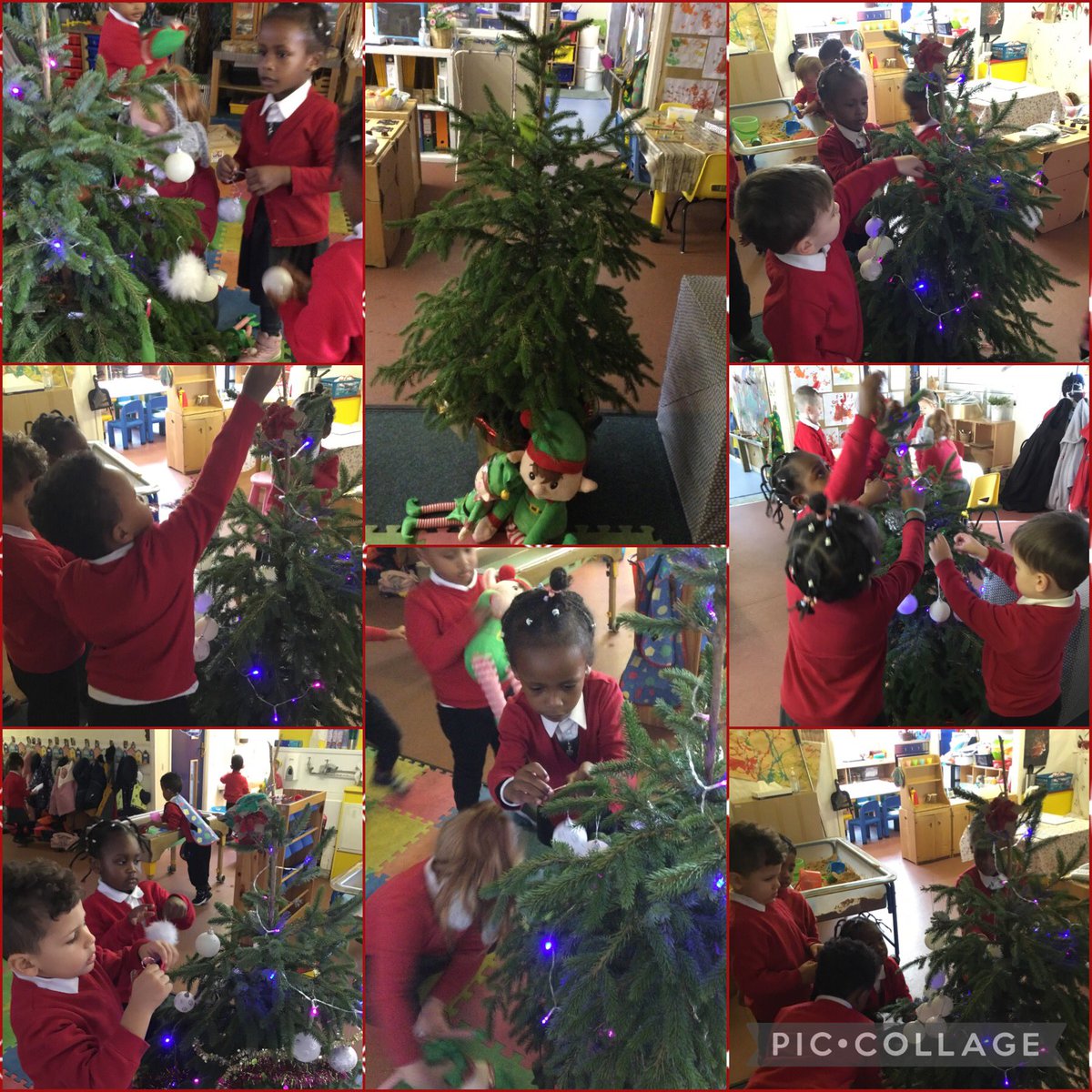 MoorlandNursery's tweet photo. It’s starting to look a lot like Christmas! The nursery children did a fab job decorating our Christmas tree today!!
Looking forward to our nursery event on Wednesday!
#lovelylearning
#moorlandprimary https://t.co/zF9mQhibdl