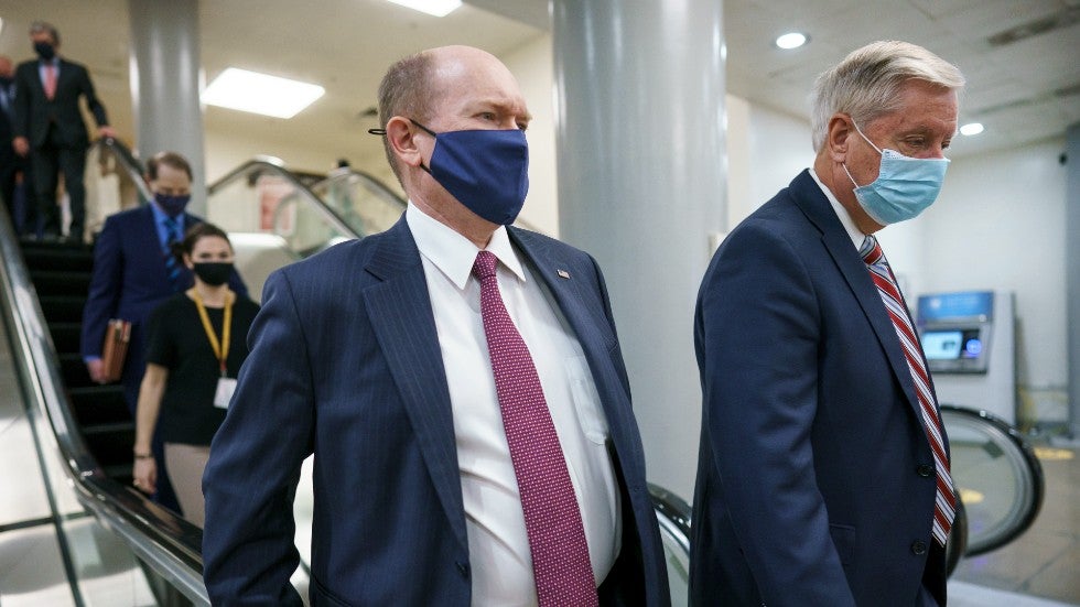 thehill's tweet photo. Bipartisan senators earmark $3 billion to support democracies globally https://t.co/uCrXA9Zp8U https://t.co/8xzqkdm2Fa