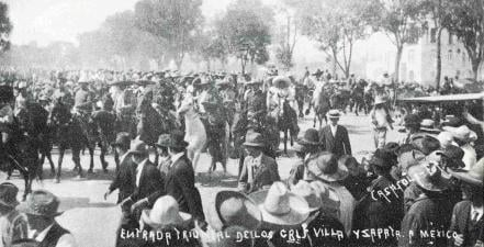 artamumu's tweet photo. Un 6 de diciembre de 1914 Francisco Villa, al mando de la División del Norte y Emiliano Zapata  (invito a leer este breve texto)  https://t.co/VWo9SQjHeB https://t.co/poiSn0gYih