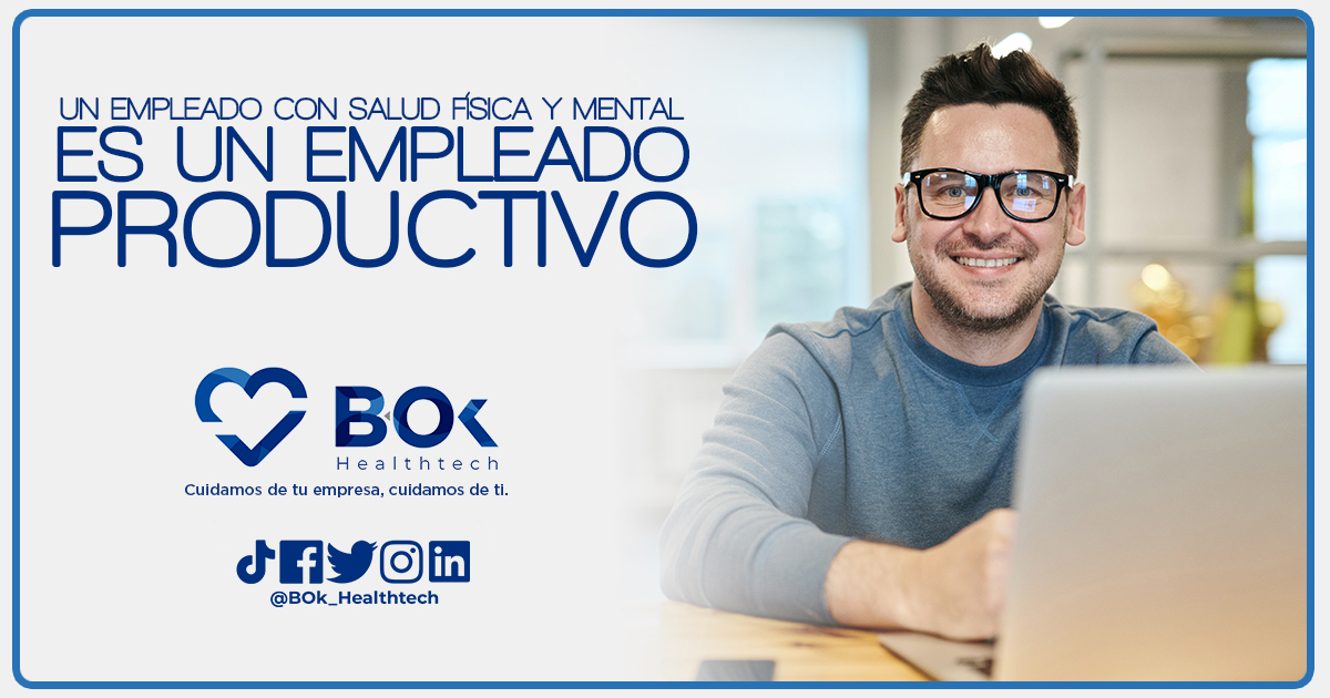 BOK_Healthtech's tweet photo. ¿Te has puesto a pensar en todos los beneficios que le puede traer a tu empresa, el tener BIENESTAR en todo tu talento humano?
Bienvenido a la #NuevaEradelaSalud
Conoce más en 👉👉👉 https://t.co/nAAKcUOMxQ
#SaludEsBienestar https://t.co/7Puz1JQvV4