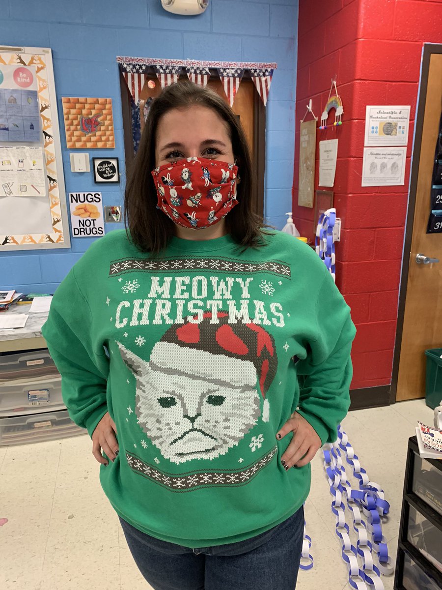lcdavis519's tweet photo. It’s Christmas sweater day at West High, Best High! So excited for the next two weeks of holiday cheer that our amazing executive principal, @ashley_speas has set up for us! #WeAreOneWest  #OneWestHolidayCheer https://t.co/gA3sElokJM