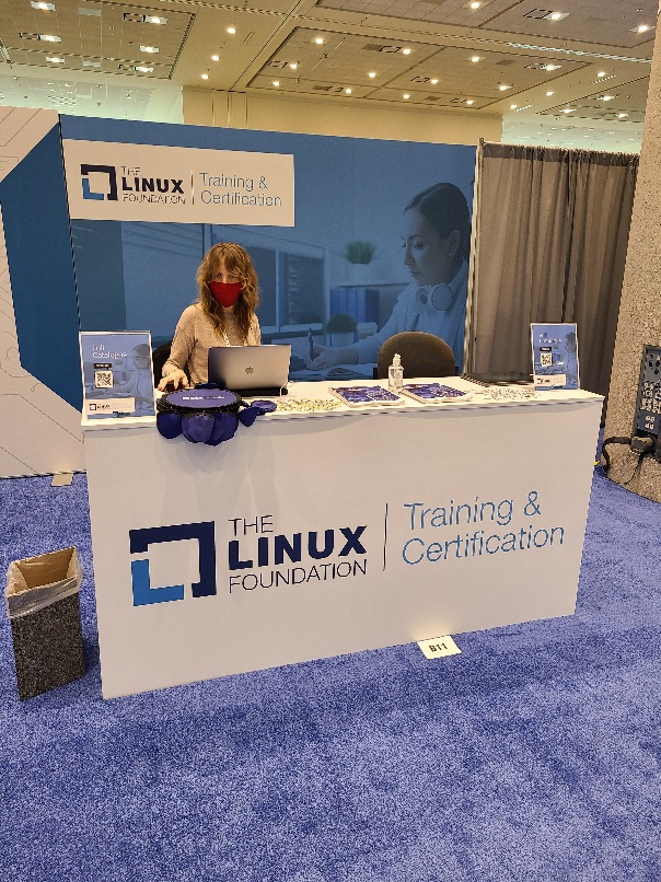 At #RISCVSummit this week in San Francisco? Stop by our booth in the RISC-V Pavilion, 2nd floor of Moscone West, say hi and pick up some swag! #learnlinux #opensource #riscv #dac2021
