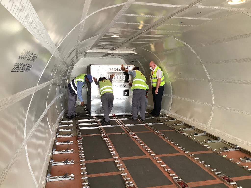 MenaAerospace's tweet photo. MENA Cargo Airlines, a dedicated full-service cargo airline of Bahrain-based MENA Aerospace Enterprises, has signed a 5-year unit load device (ULD) supply, management &amp; repair agreement w/ Unilode Aviation Solutions,the market leader in outsourced ULD management &amp; repair services https://t.co/uQfK4x3Q56