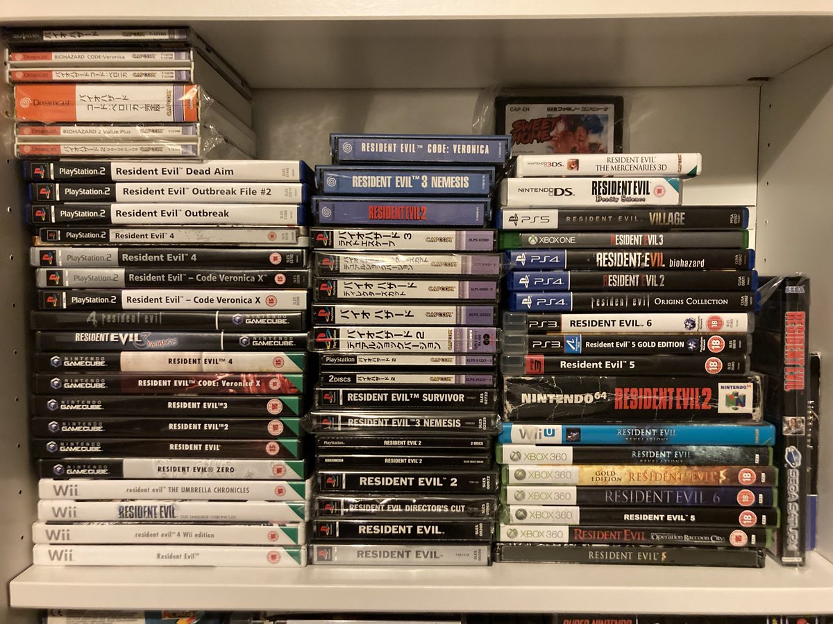 Great trip to Doncaster Video Game Market on Sunday. Got a few things added to my #ResidentEvil / Biohazard collection. Could have added more but didn’t want go wild this close to Christmas. Still it’s looking in good shape.