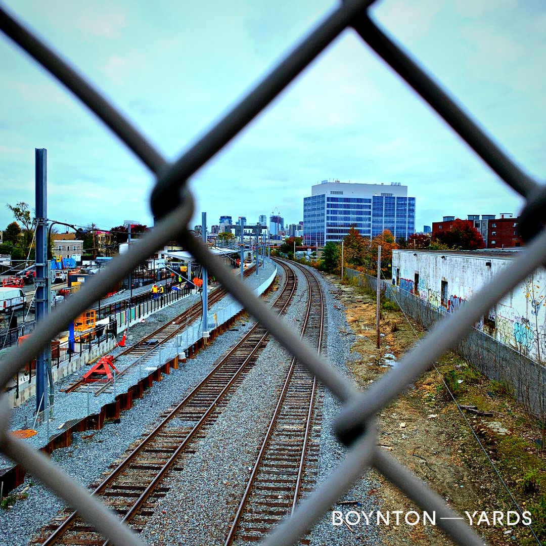 BoyntonYardsMa's tweet photo. Another step closer to opening this March…the #mbtagreenline extension began Light Rail Vehicle Testing on Friday bringing trains into Union Square’s new future station.
👏👏Cheers to all who made this possible!
#somerville #somervillema #mbta #mbtacommuterrail #mbtaboston https://t.co/zadjZwDDCf