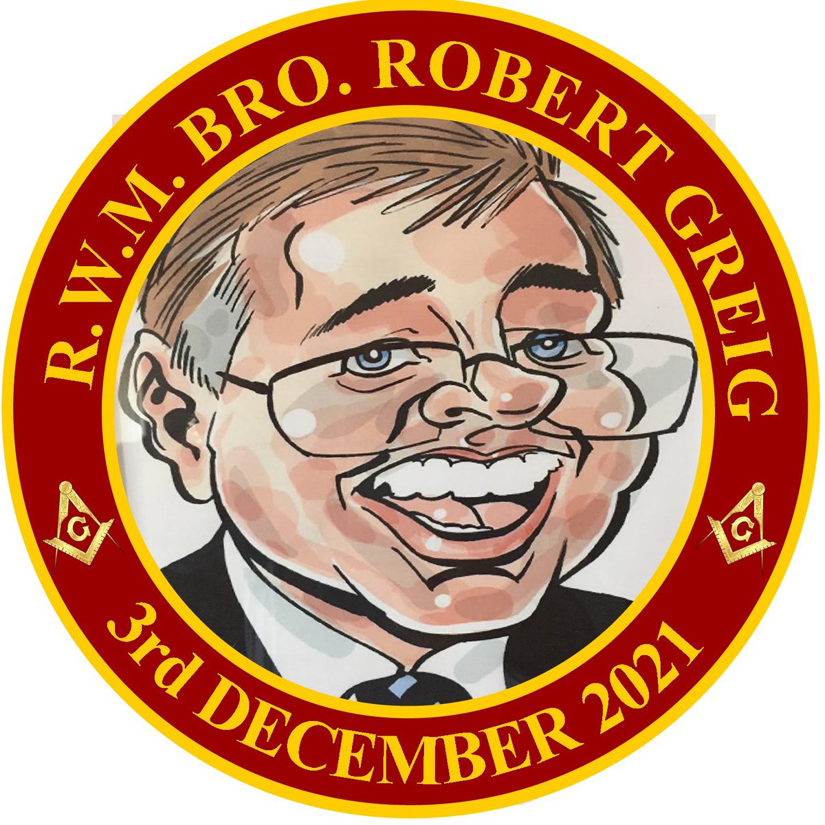 Bro Robert Greig Installed as RWM on Friday 3rd December 2021.