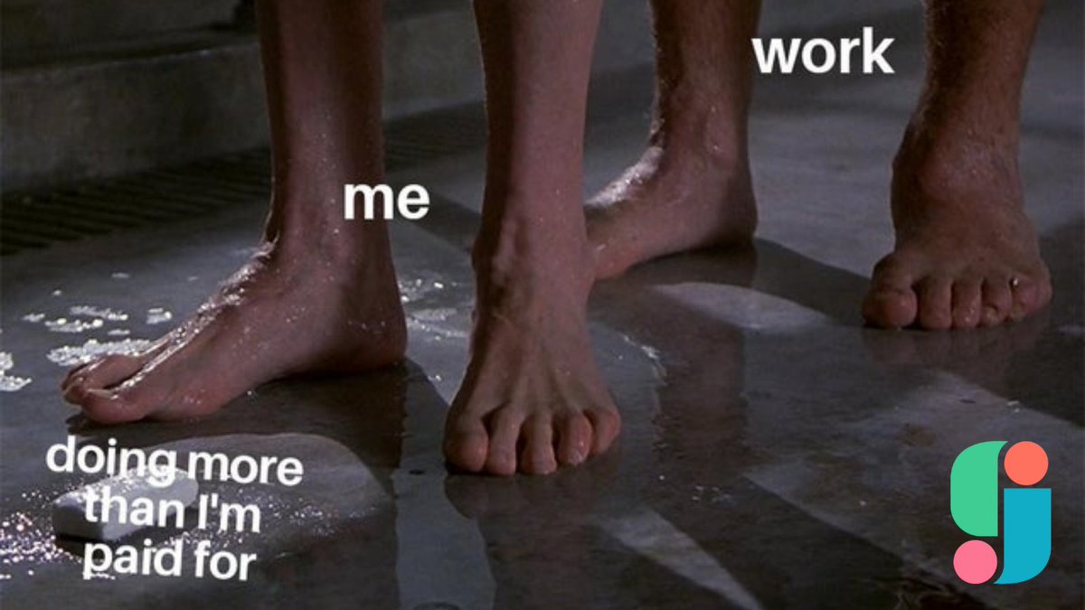 Greatjobapp's tweet photo. You're getting #flashbacks to that one day you worked an extra hour with no pay. ๐
#workmeme #jobs #jobmemes #jobsuk #working #overtime #hateyourboss #hardwork #hatemyjob #workingtoohard #workplace https://t.co/je0b6YFsCX