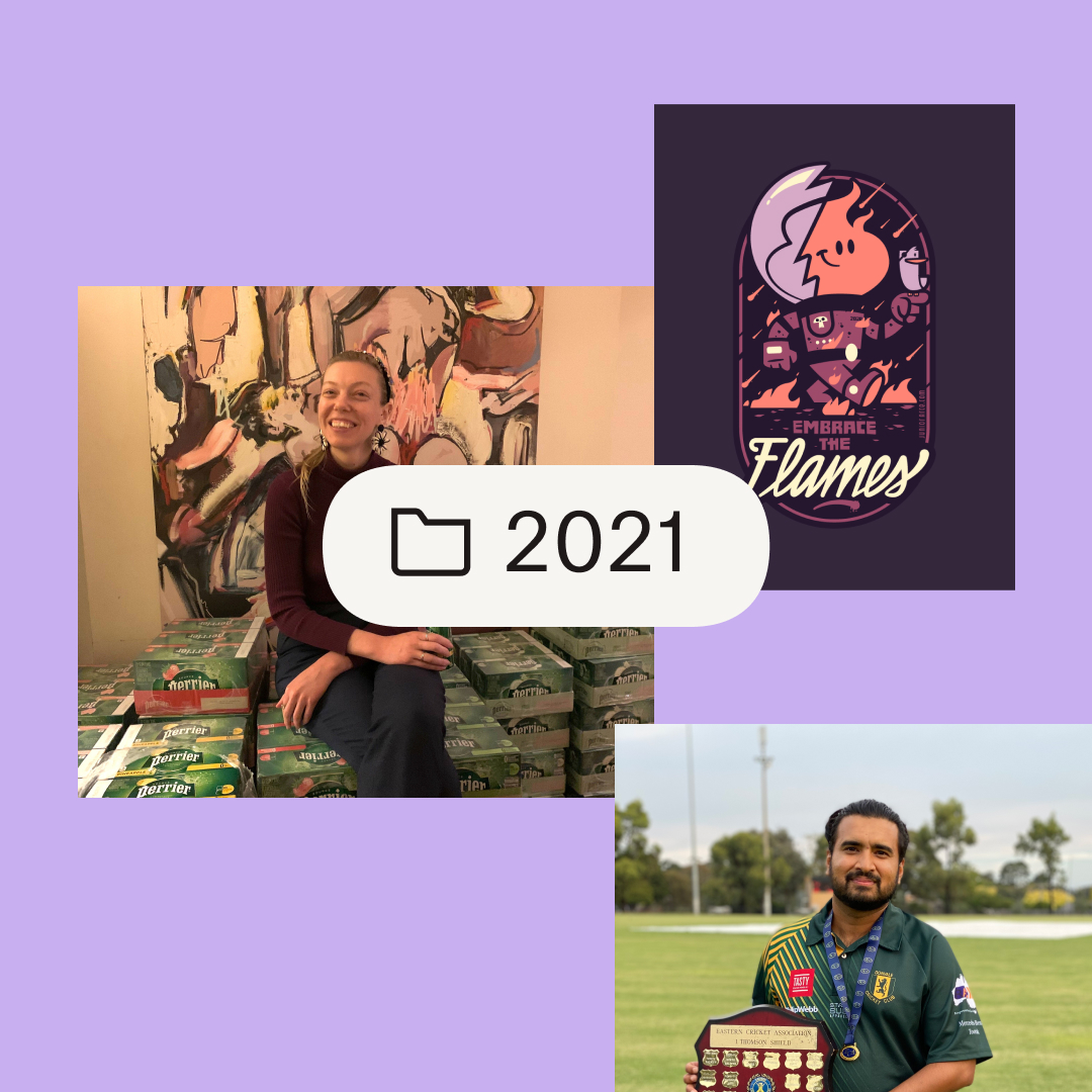 Dropbox's tweet photo. 2021: a year of resilience. We asked you to share a file that showed this year in all its glory. You delivered. #OneFileOneYear