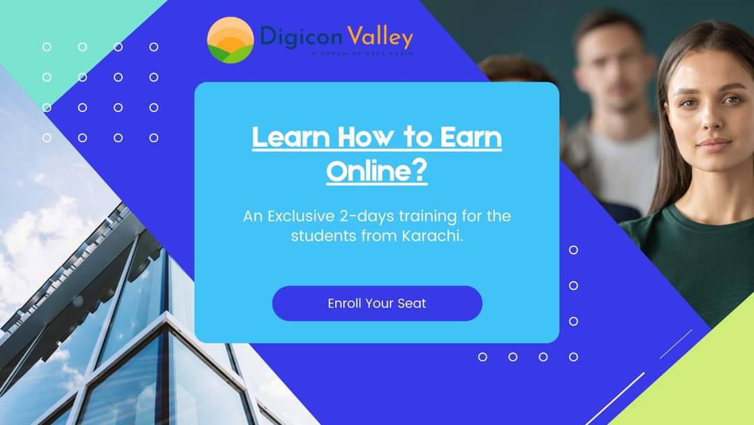 digicon_valley's tweet photo. Digicon-Valley with the cooperation of “Arfa Karim Foundation” is conducting 2-days training about “How to earn online?” This training is a combination of skills-development, including web designing, WordPress, video editing, social media marketing, and Freelancer training 
1/2 https://t.co/Sr5XhCrxVF