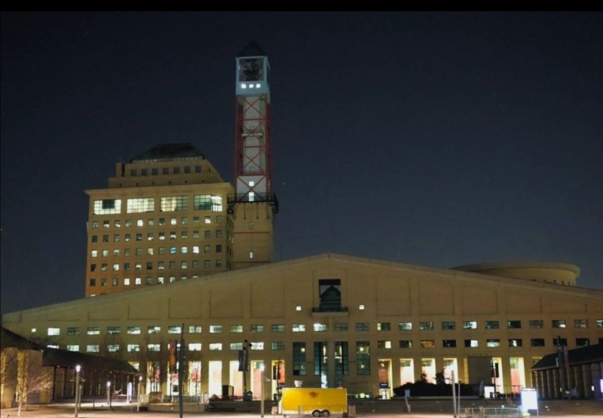 As we mark the Nat'l Day of Remembrance &amp; Action on Violence Against Women, our Clock Tower will be dimmed in honour of all the women who've suffered or continue to suffer from gender-based violence. Violence will never be able to silence the voice of a woman. #16DaysofActivism