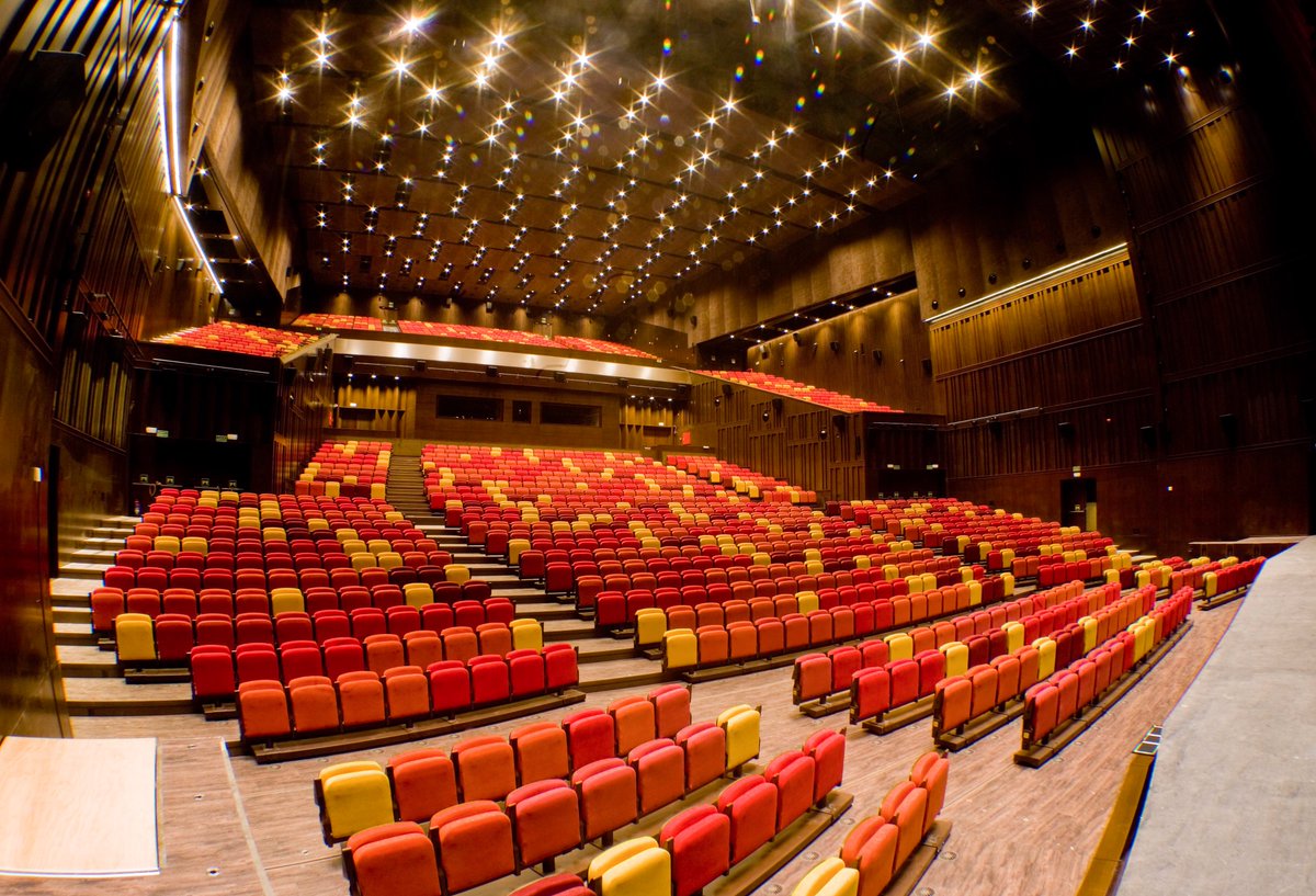 MeyerSound's tweet photo. .@CartujaCenter in Seville, Spain is the home of a Constellation acoustic system, now integrated with #SpacemapGo. The main theater sound system includes #MeyerSound solutions provided by our Spanish distributor RMS Pro Audio. Learn more about the Center: https://t.co/fhlac5gw2w https://t.co/VD8zeSOjVM