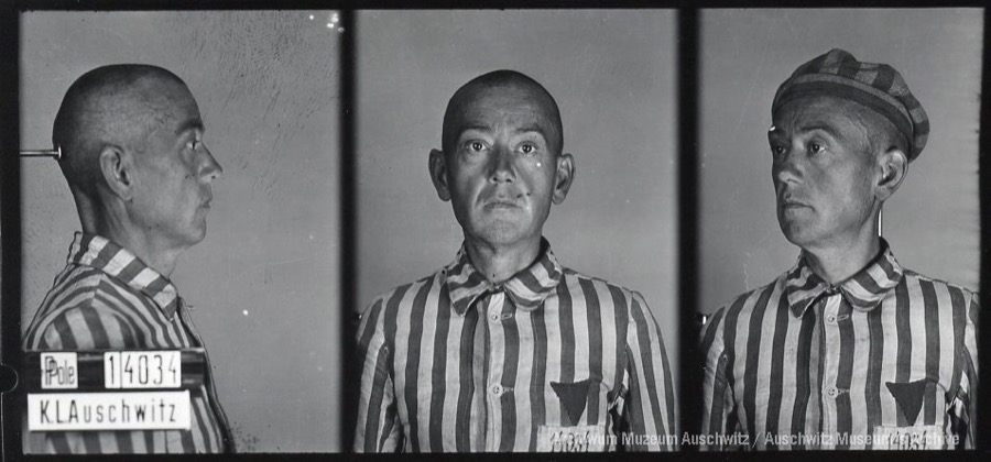 AuschwitzMuseum's tweet photo. 7 December 1896 | A Pole, Wacław Kierzkowski, was born in Dąbrowa Górnicza. A clerk.

In #Auschwitz from 6 April 1941.
No. 14034
He perished in the camp on 2 November 1941. https://t.co/QMRVhyhHDv