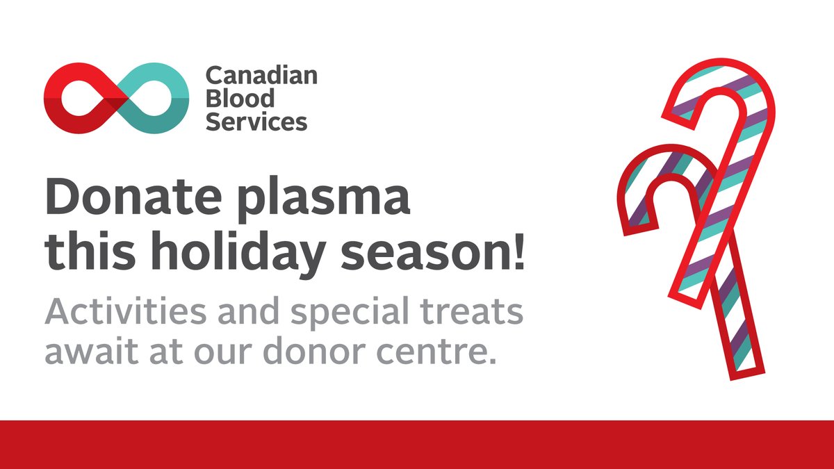 A big thank you to all organizations that Adopted a Bed for the first week of December! These included: <a href="/CoaldaleKinsmen/">Coaldale Kinsmen</a>, Gold Springs Colony, Jeff Jacobs Insurance, Carmangay Colony and <a href="/Horns_Soccer/">Horns Soccer</a>. We appreciate you all!
Book your plasma appt at blood.ca/Lethbridge 
#yql