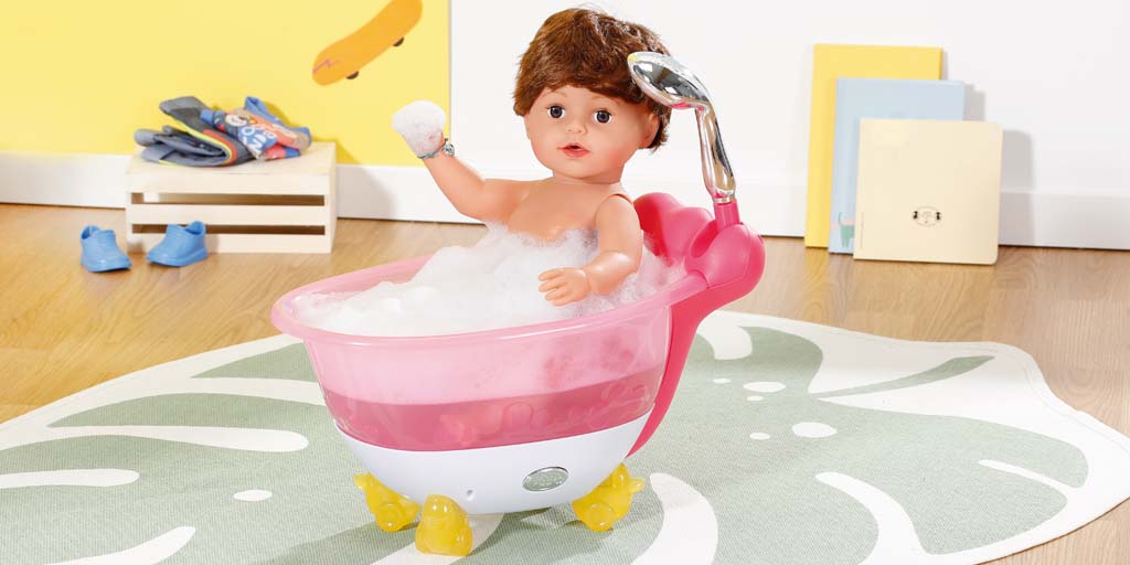 Soak in the bath on a cold evening? Yes please! 🛀❄️

Our BABY born Bath Bath Tub has realistic lights and sounds and real, working shower head!

🛒 Shop now: bit.ly/3msMEw1