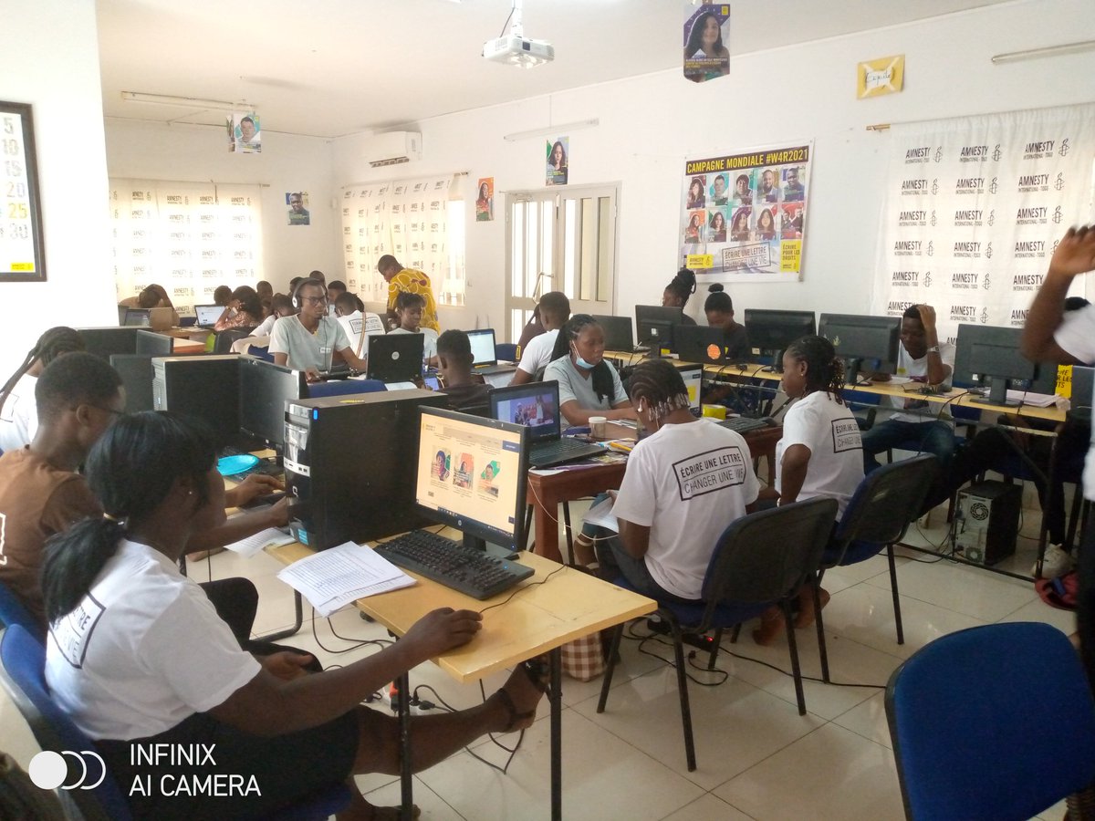 Écrire pour les droits... <a href="/AmnestyTogo/">Amnesty International Togo</a> dans la course...
#W4R2021 
<a href="/AmnestyWARO/">Amnesty West & Central Africa</a> <a href="/adjevi_lassey/">Adjevi Lassey</a> 
Agissez en un clic marathon.amnestytogo.org/signez-toutes-…